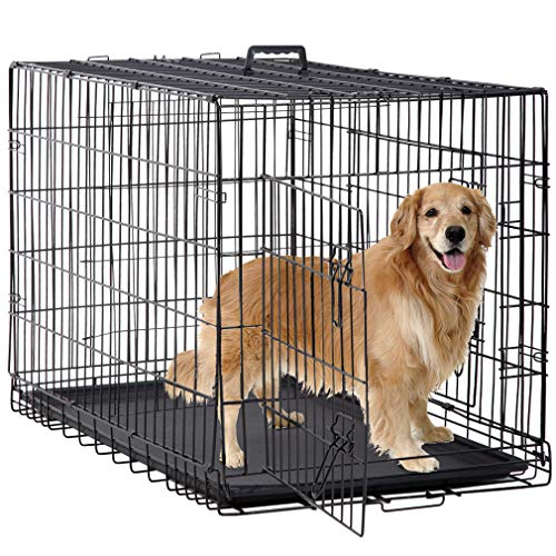 Jaula Para Perros Grandes Bestpet, 122 Cm, Para Exteriores, Con Separador - Venta Internacional.