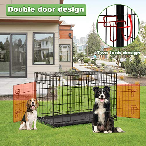 Foto 6 pulgar | Jaula Para Perros Grandes Bestpet, 122 Cm, Para Exteriores, Con Separador - Venta Internacional.