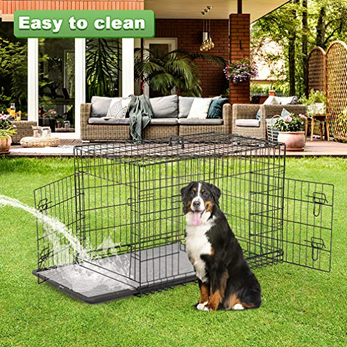 Foto 7 pulgar | Jaula Para Perros Grandes Bestpet, 122 Cm, Para Exteriores, Con Separador - Venta Internacional.