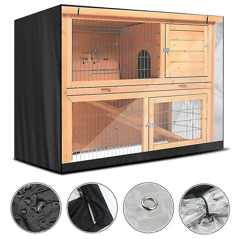 Funda Impermeable Para Conejera Rabbit Hutch 48 De Dos Pisos - Venta Internacional.