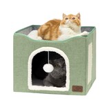 Cama Para Gatos Bedsure Cat Cave Para Gatos De Interior, Tamaño Grande - Venta Internacional.