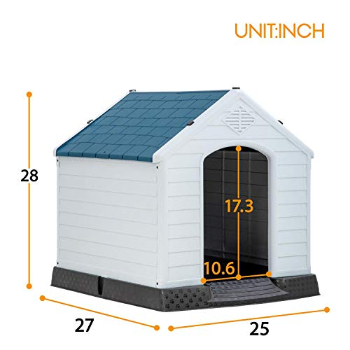 Foto 7 | Caseta Para Mascotas Dog House Bestpet Para Interiores Y Exteriores, 70 Cm, Con Ventilación - Venta Internacional.