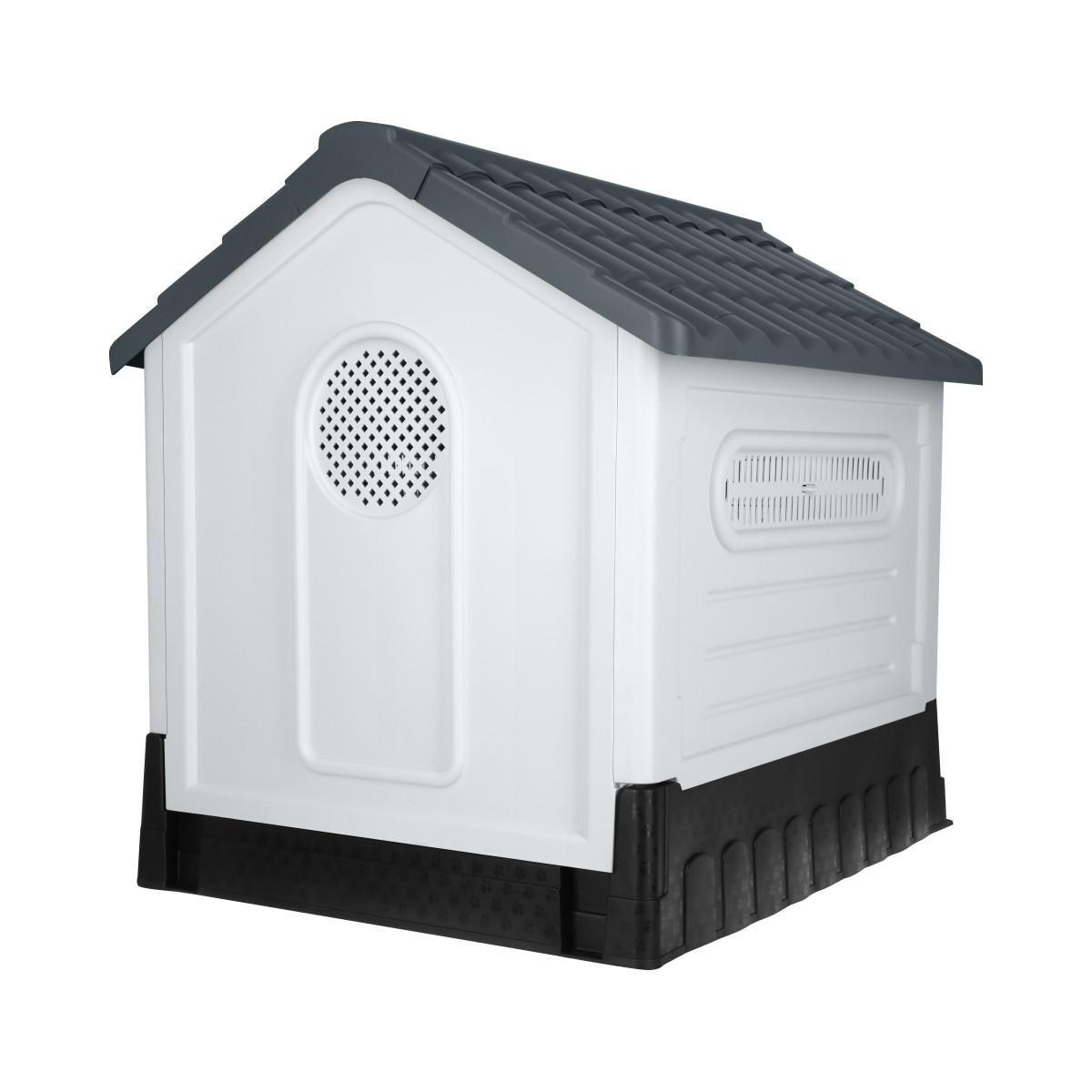 Foto 4 | Casa Para Perro Grande Mascoamigo Color Gris Con Puerta Metálica Medidas 105x88x99 Cm