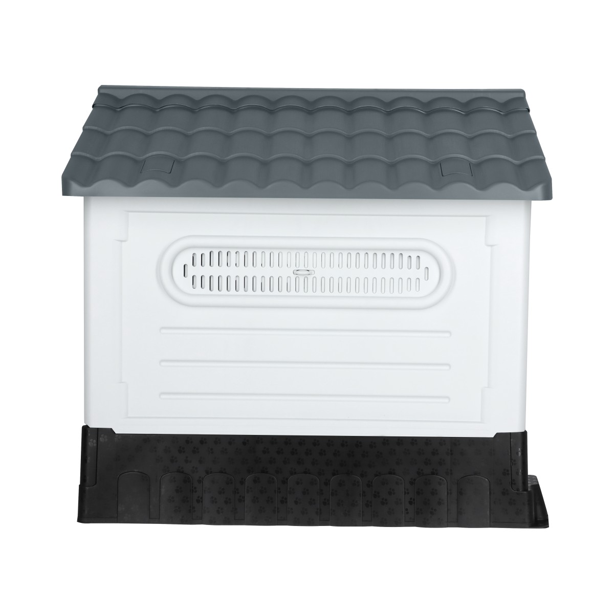 Foto 5 | Casa Para Perro Grande Mascoamigo Color Gris Con Puerta Metálica Medidas 105x88x99 Cm