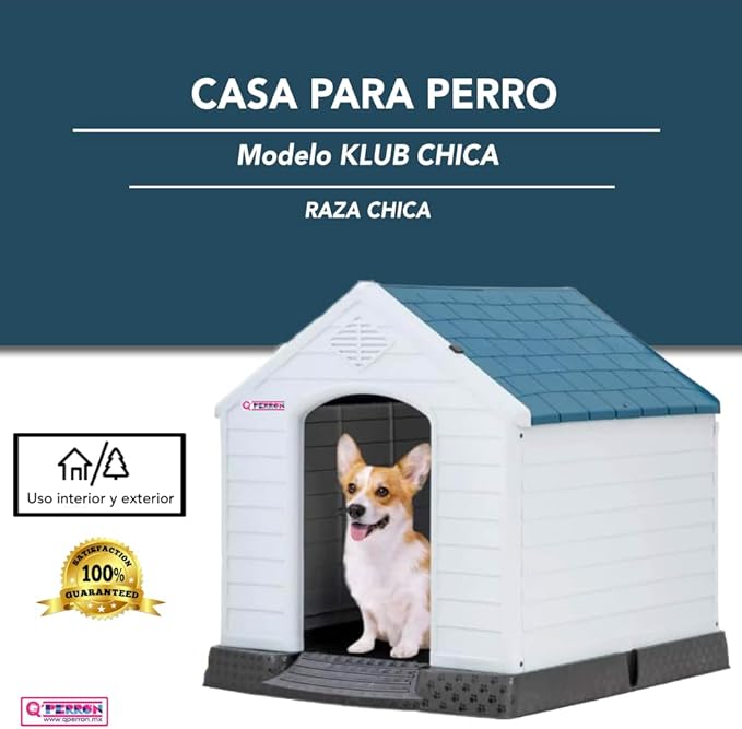 Foto 3 pulgar | Casa Chica Q Perron Para Raza Chica Alta Calidad Y Durabilidad
