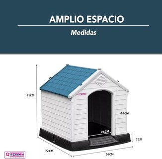 Foto 3 | Casa Chica Q Perron Para Raza Chica Alta Calidad Y Durabilidad