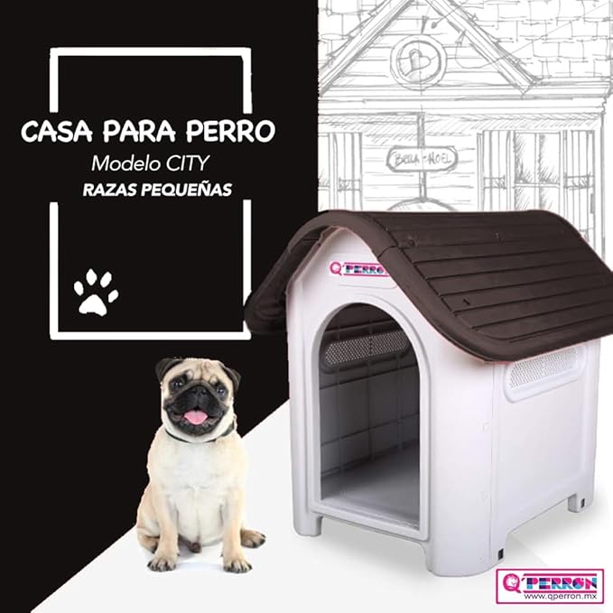 Foto 3 pulgar | Casa Chica Qperron Para Raza Chica Piso Eleavdo