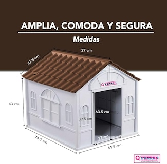 Foto 2 | Casa Q Perron para Mascotas de Raza Chica