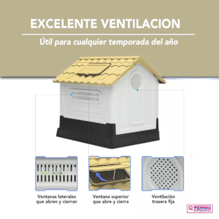Foto 4 | Casa Q Perron Para Perro Grande Color Beige