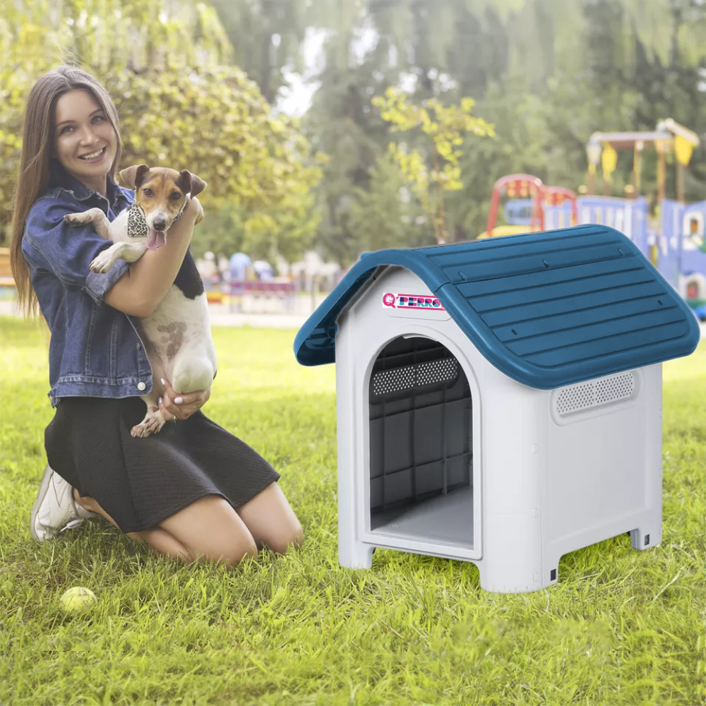 Foto 4 pulgar | Casa Q Perron Para Para Perro Piso Elevado
