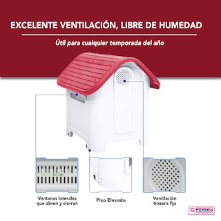 Foto 7 | Casa Para Mascotas Raza Chica Con Piso Elevado