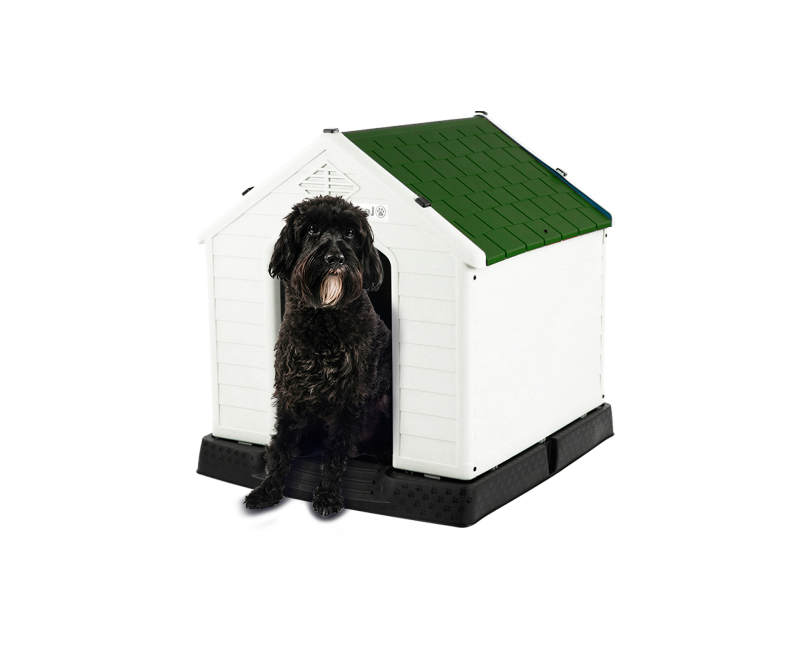 Casa De Perro Mediana Verde Zen