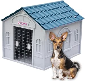Foto 2 pulgar | Casa Para Perro Q Perrón Azul Impermeable