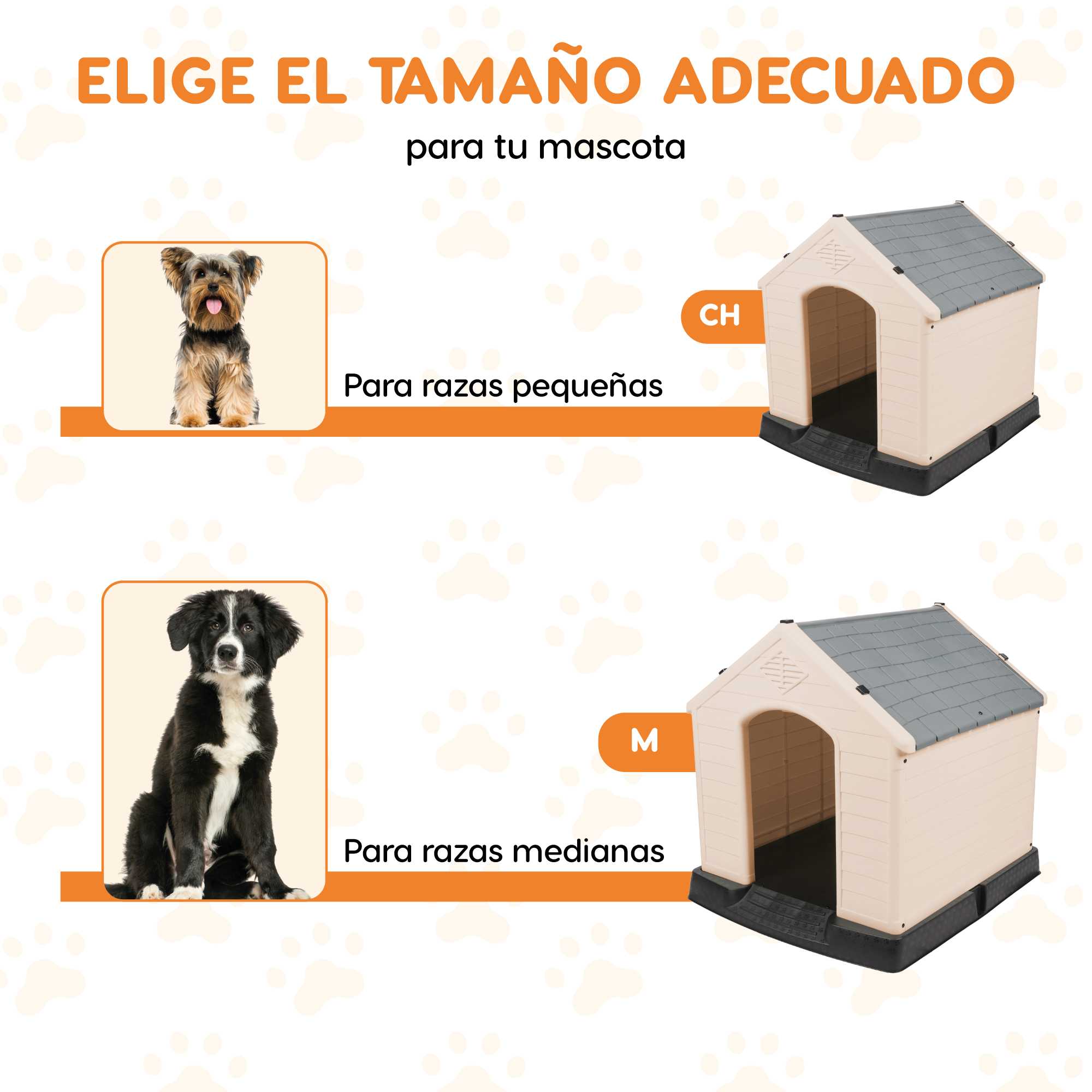 Foto 7 pulgar | Casa para Perro Poli Pets Quebec Chica Color Gris