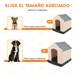 Foto 6 | Casa para Perro Poli Pets Quebec Chica Color Gris