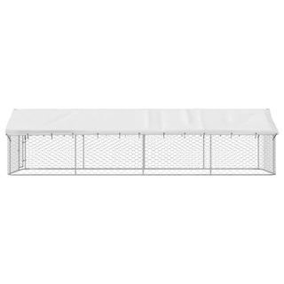 Foto 4 | Caseta Exterior Para Perros Vidaxl Con Techo 236,2 X 78,7 X 59,1 Cm - Venta Internacional.