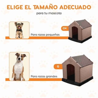 Foto 7 | Casa Para Perro Chica Polipets Berlin Color Café