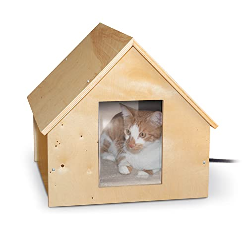 Foto 1 | Cat House K&h Pet Products Thermo Birchwood Manor Con Calefacción - Venta Internacional.