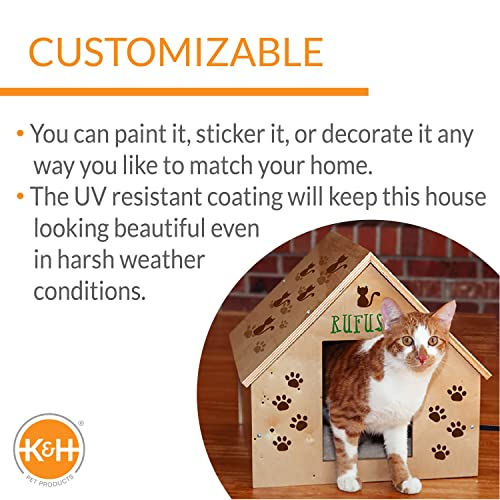 Foto 3 | Cat House K&h Pet Products Thermo Birchwood Manor Con Calefacción - Venta Internacional.