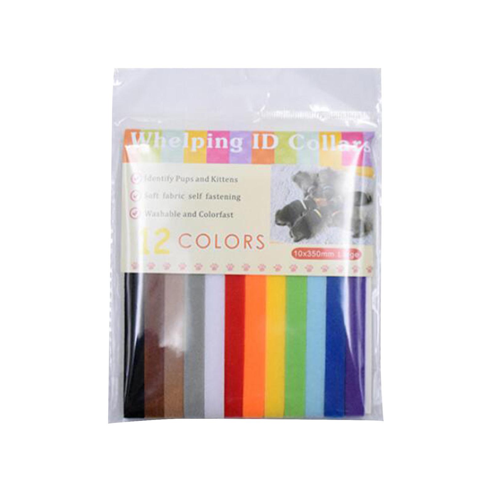 Collares De Identificación Para Perros Y Gatos Whelp, 12 Colores - Venta Internacional.