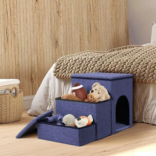 Foto 5 | Escaleras 3 Escalones Eo Safe Imports Esi-14712 Azul para Mascotas