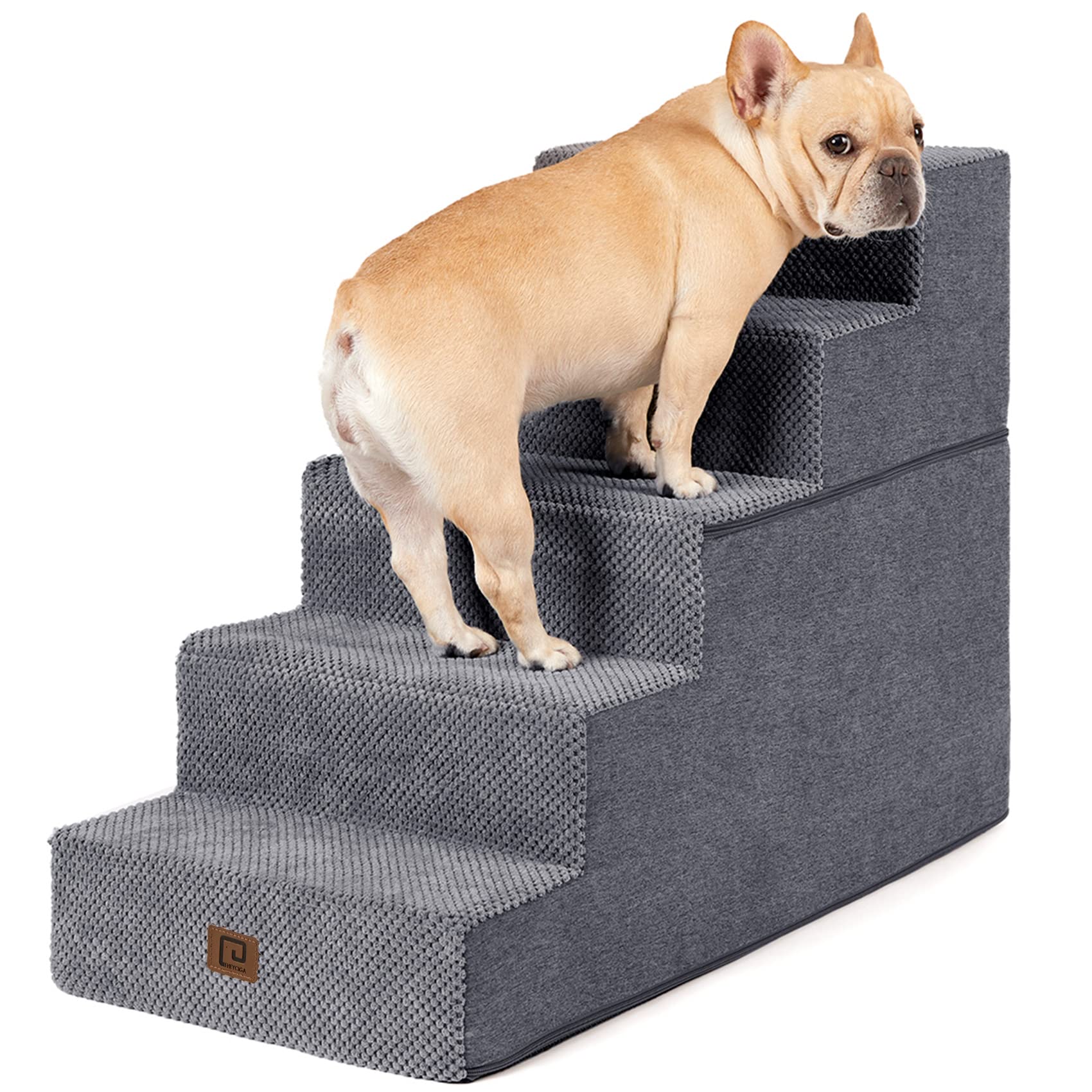 Foto 2 pulgar | Escaleras Para Perros Eheyciga De 5 Peldaños Para Camas Altas Con Funda Lavable - Venta Internacional.