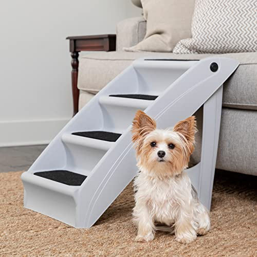 Foto 2 pulgar | Pet Steps Petsafe Cozyup - Escaleras Plegables Para Perros (68 Kg), Color Gris - Venta Internacional.