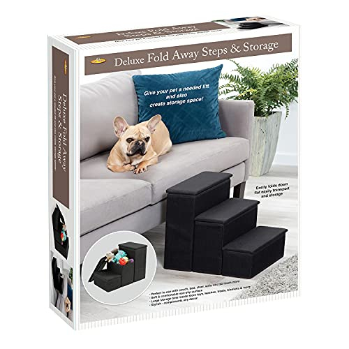 Foto 6 | Pet Steps Etna Plegable Con Almacenamiento De 3 Escalones Para Perros Y Gatos - Venta Internacional.