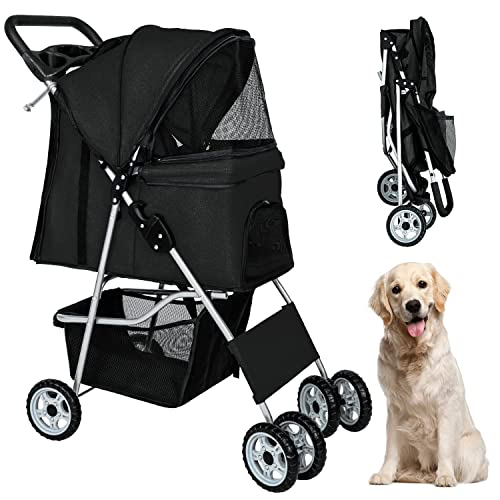 Foto 2 pulgar | Pet Stroller Bestpet Dog Cat Jogger Para Mascotas Medianas Y Pequeñas - Venta Internacional.