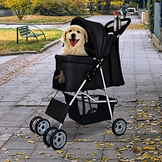 Foto 2 | Pet Stroller Bestpet Dog Cat Jogger Para Mascotas Medianas Y Pequeñas - Venta Internacional.