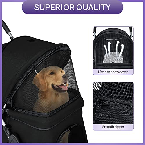Foto 4 pulgar | Pet Stroller Bestpet Dog Cat Jogger Para Mascotas Medianas Y Pequeñas - Venta Internacional.