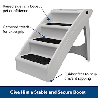 Foto 4 | Pet Stairs Petsafe Cozyup - Escaleras Plegables Para Perros (90 Kg), Color Gris - Venta Internacional.