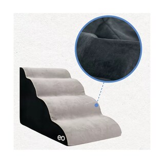 Foto 3 | Language Escaleras Para Mascotas, 4 Niveles Eo Safe Imports Esi-14710-1 Gris