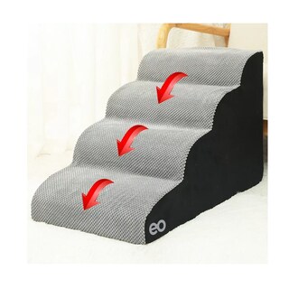 Foto 4 | Language Escaleras Para Mascotas, 4 Niveles Eo Safe Imports Esi-14710-1 Gris