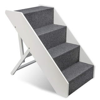 Foto 1 | Escaleras para Perros Arf Pets Wood 4 Niveles Ajuste de Altura- Venta Internacional