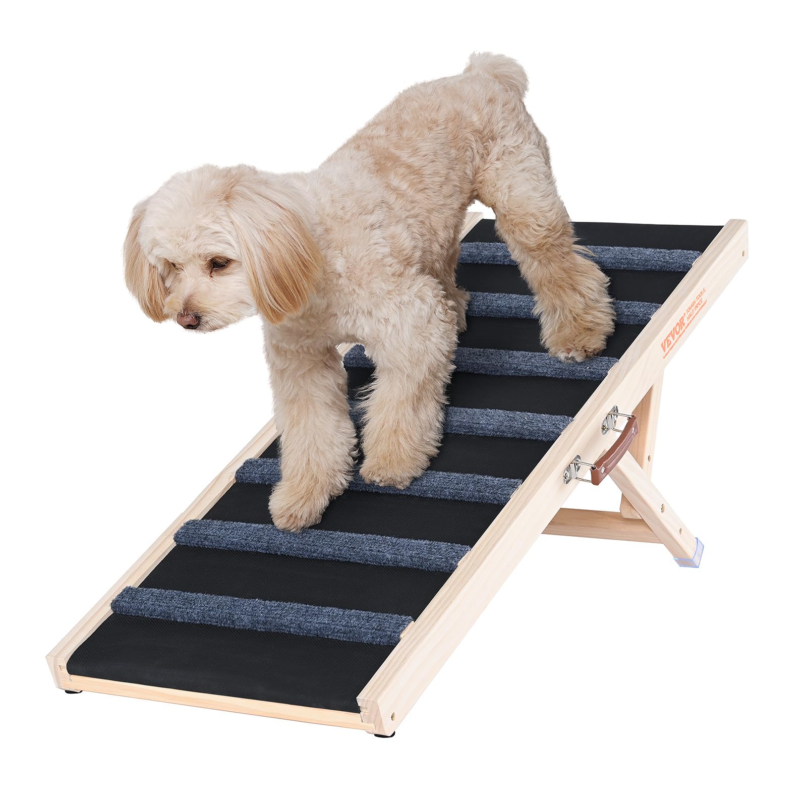 Foto 1 | Rampa Para Perros Vevor Plegable Para Cama Ajustable De 15 A 56 Cm De Madera - Venta Internacional.