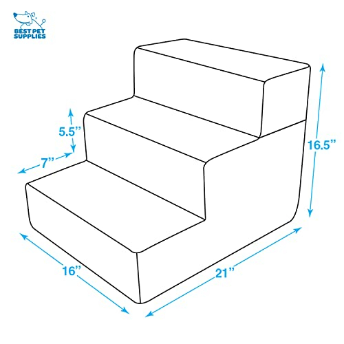 Foto 7 | Escalones Plegables De Espuma Para Mascotas Pet Supplies Para Perros Y Gatos Pequeños - Venta Internacional.