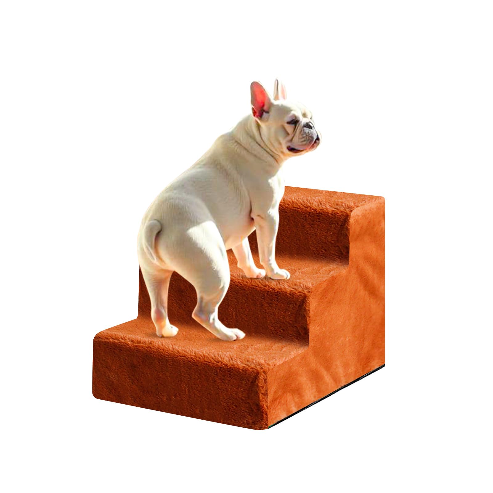 Foto 2 pulgar | Escaleras Para Perros, Para Cama Alta Y Sofá, Escalones Para Mascotas, Color Marrón - Venta Internacional.