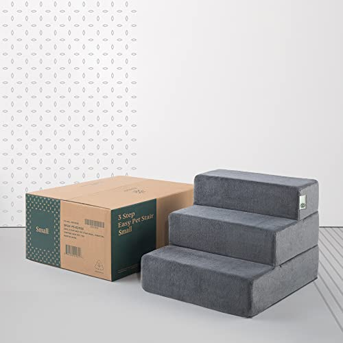 Foto 2 | Escalera Con Rampa Zinus Easy Para Mascotas Pequeñas, Color Carbón - Venta Internacional.