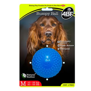 Foto 1 | Pelota con Bordes Estimulantes para Perro Bumby Ball Azul Grande