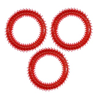 Foto 1 | Juguete para Perro Mordedera Goma Circular Vinil Ergonómico color Rojo