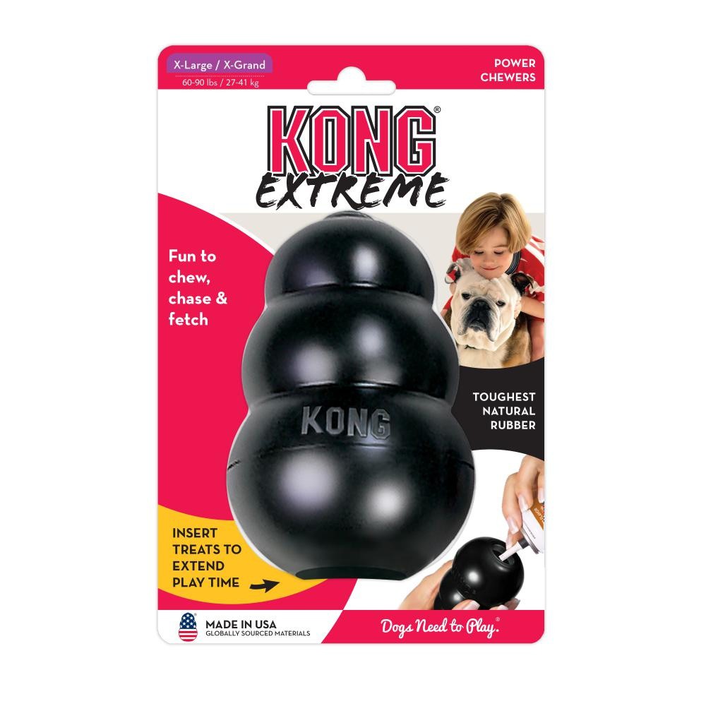 Juguete para Perro Kong Extreme Extra Grande color Negro