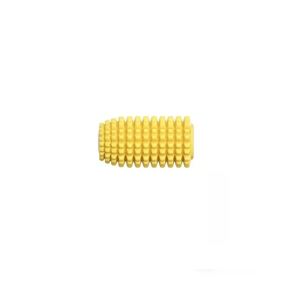 Juguete Limpia Dientes BELUG color Amarillo para Perro con Jaladera Cuerda con Elote