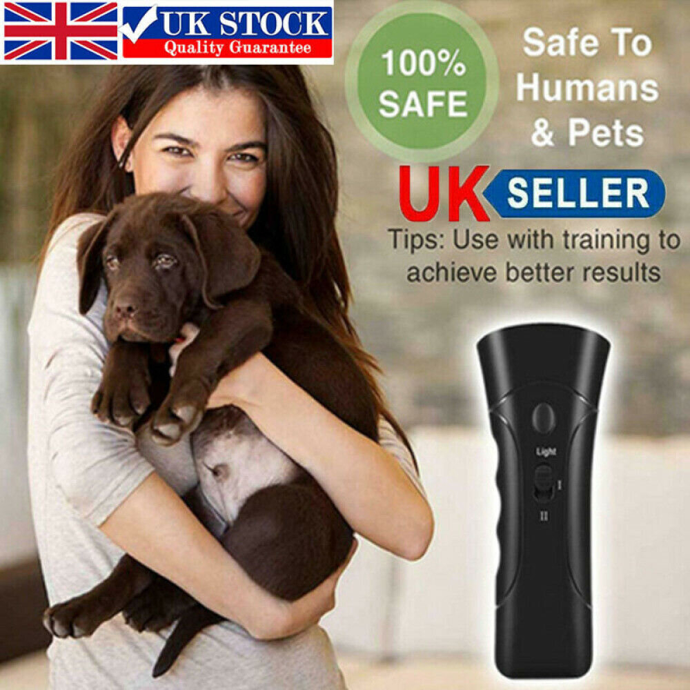Foto 4 pulgar | Repelente De Perros Petgentle Ultrasónico Antiladridos Con Luz Led - Venta Internacional.