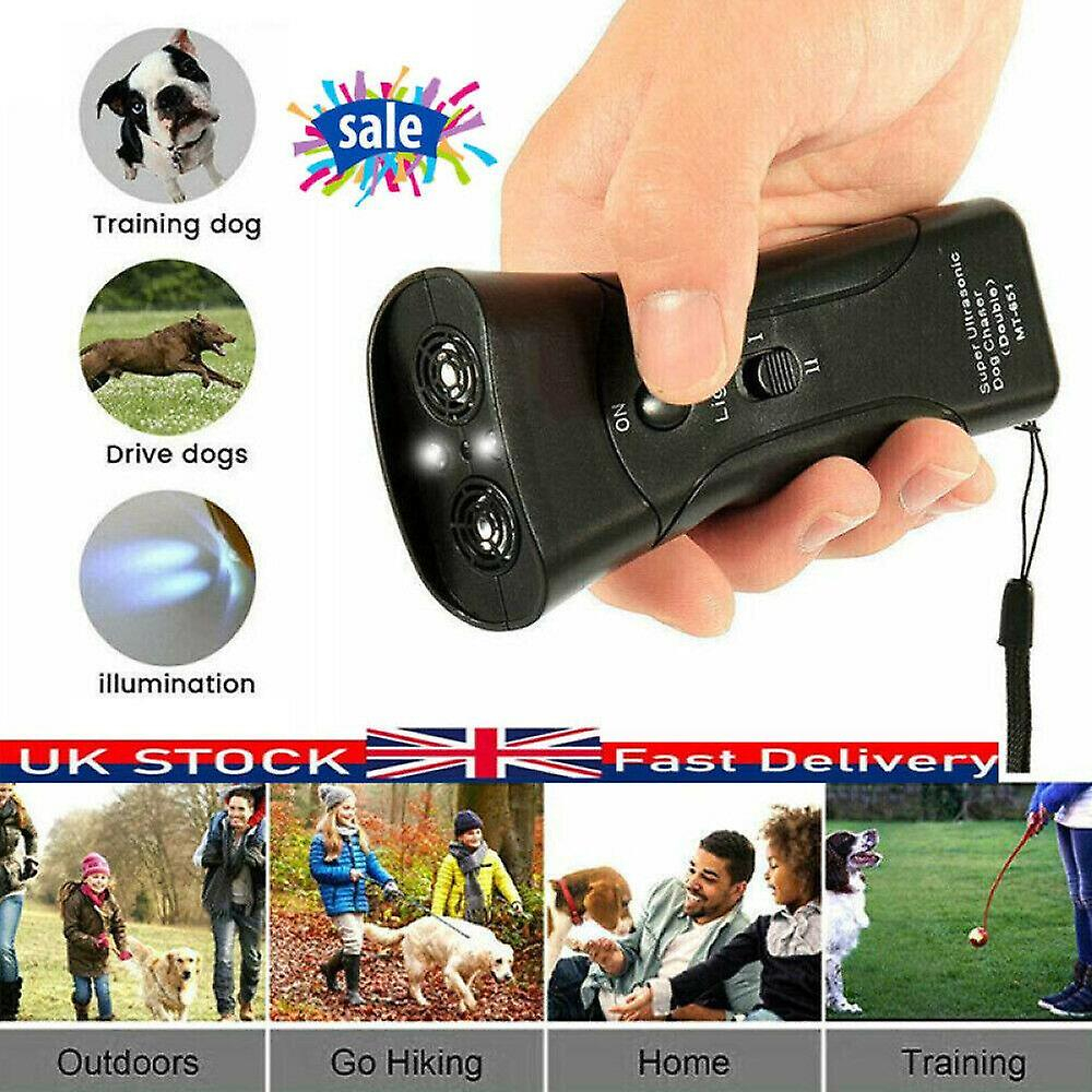 Repelente De Perros Petgentle Ultrasónico Antiladridos Con Luz Led - Venta Internacional.