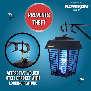 Foto 2 | Soporte De Pared Flowtron Sb-300 Security Para Eliminadores De Insectos - Venta Internacional.