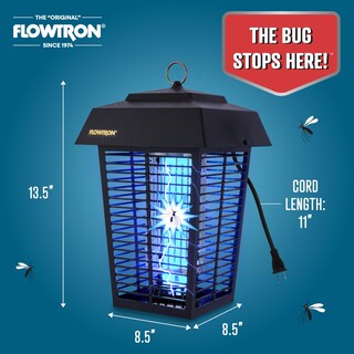 Foto 6 | Bombilla Bug Zapper Flowtron De 1 Acre, Cobertura Exterior, 40 W, 5600 V - Venta Internacional.