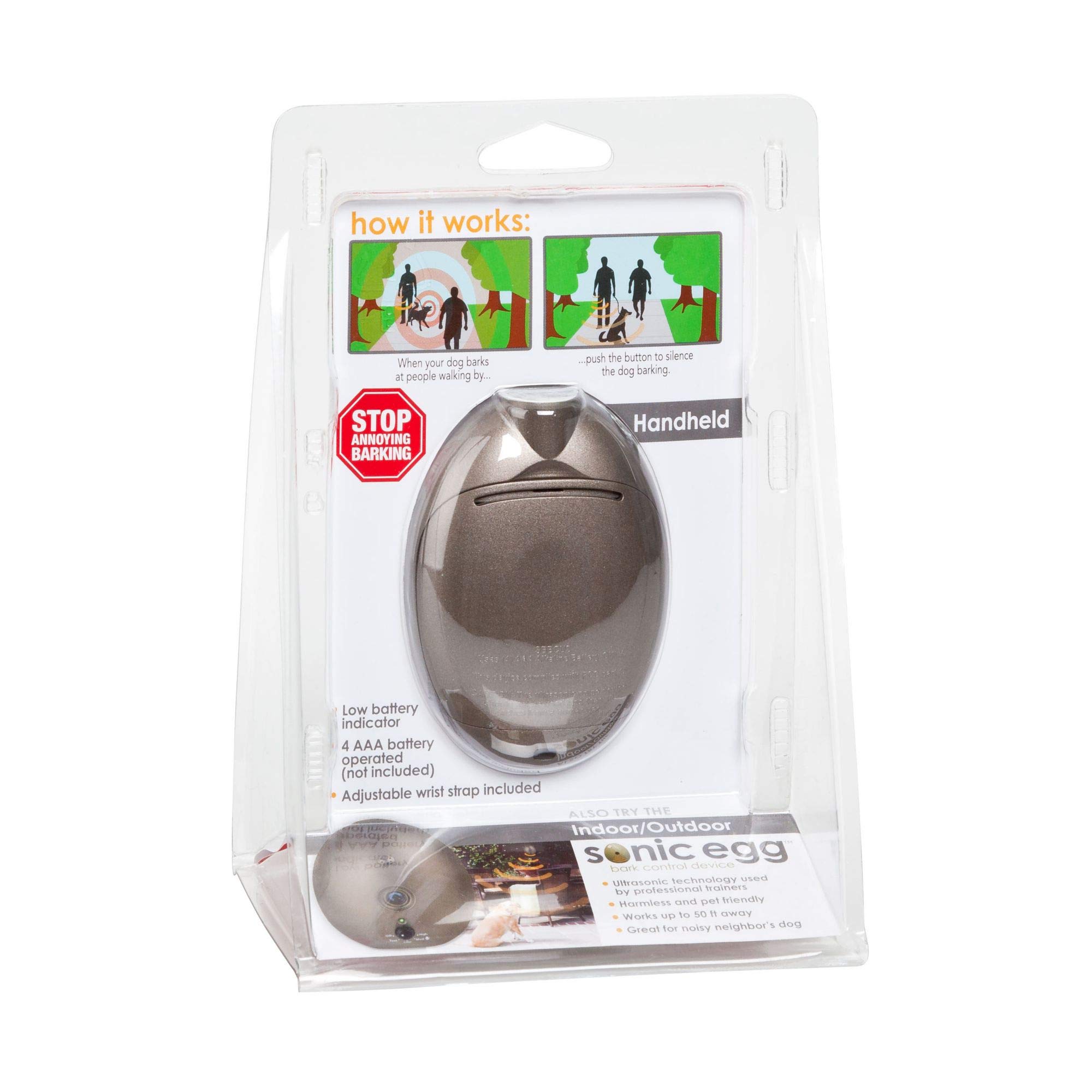 Foto 5 pulgar | Dispositivo Antiladridos Sunbeam Little Sonic Egg Handheld Gold - Venta Internacional.