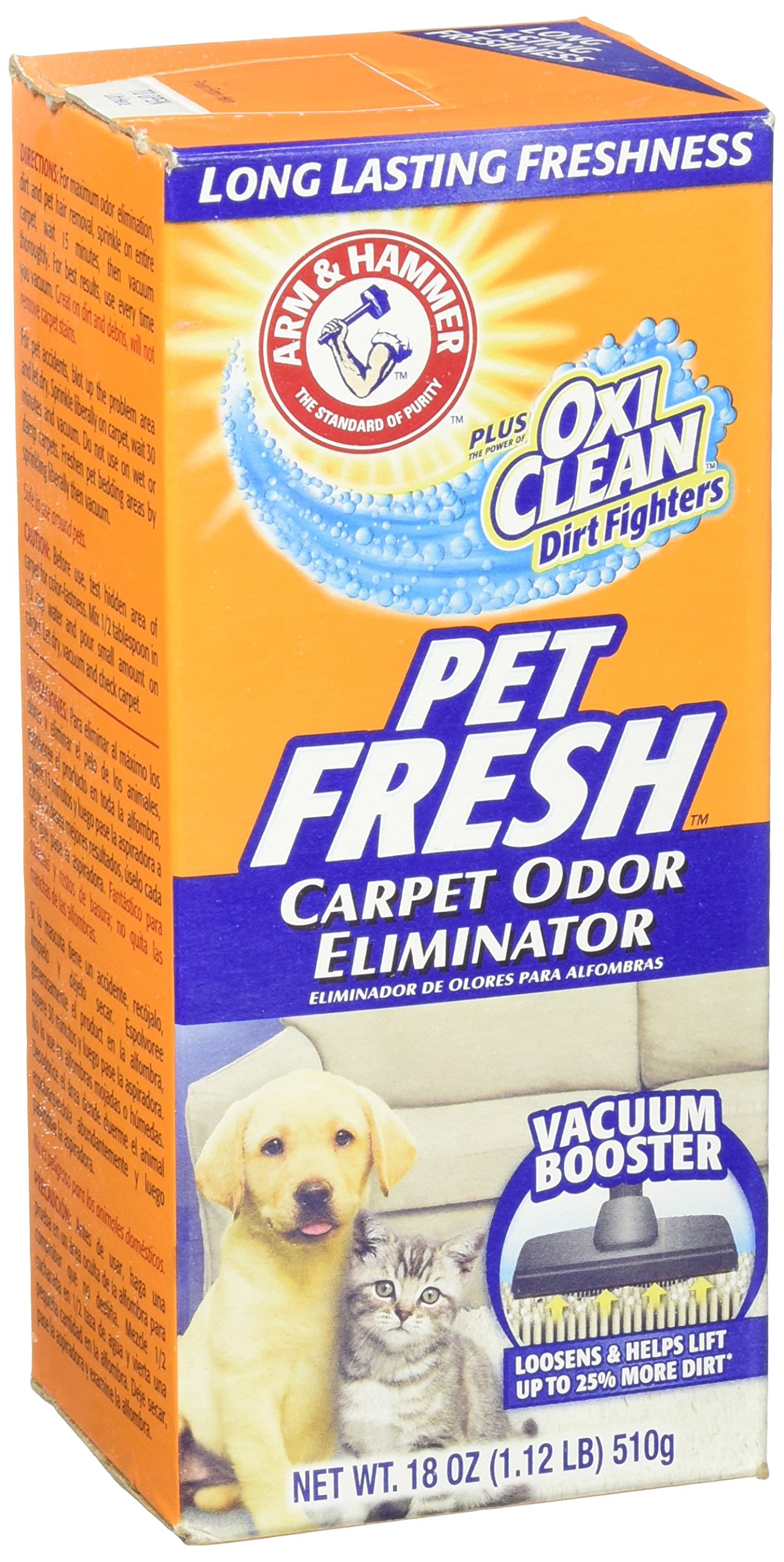 Foto 2 pulgar | Eliminador De Olores Para Alfombras Arm & Hammer Pet Fresh  500 G - Venta Internacional.