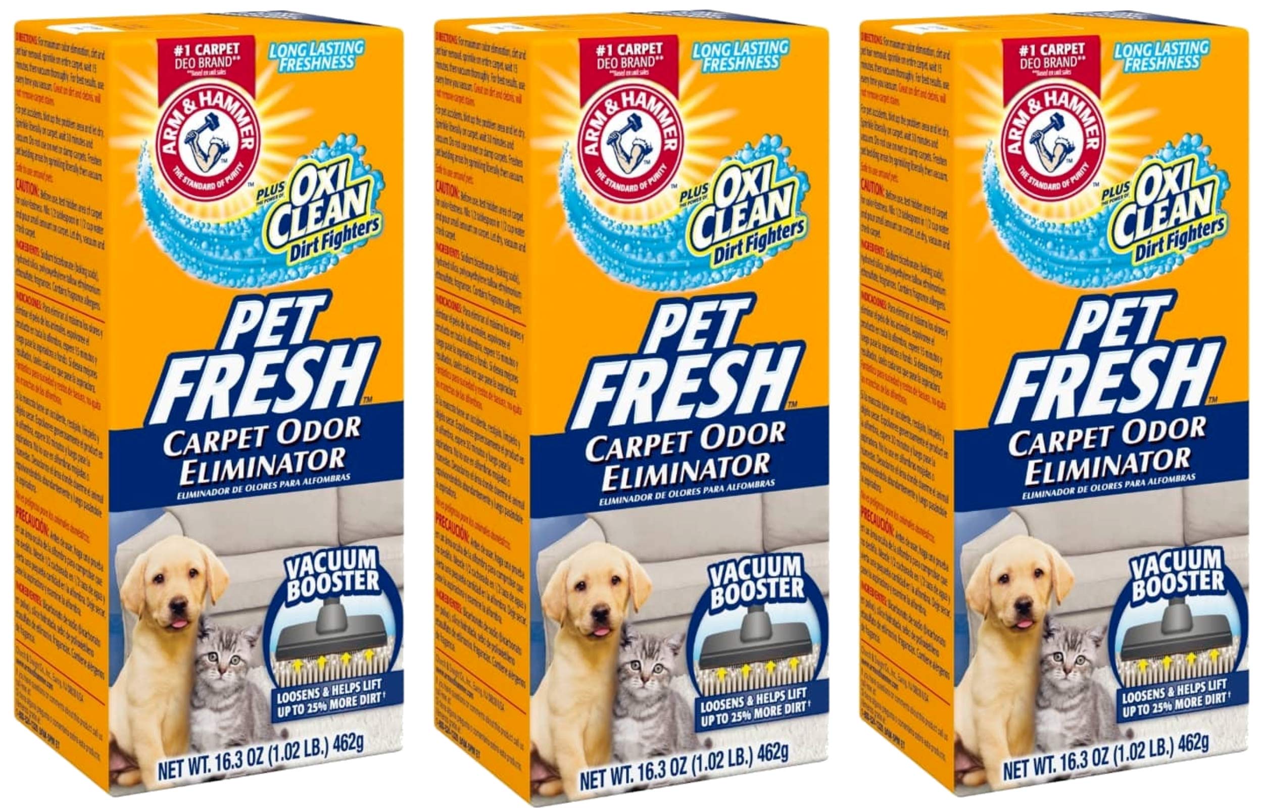 Foto 2 pulgar | Eliminador De Olores Para Alfombras Arm & Hammer Pet Fresh + Oxi Clean - Venta Internacional.